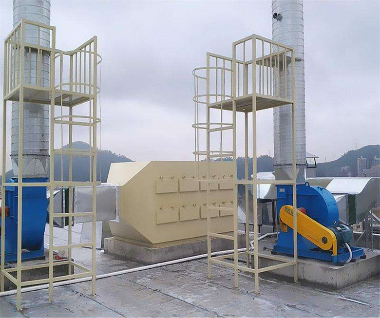 四川成都電子廠(chǎng)廢氣處理工程案例