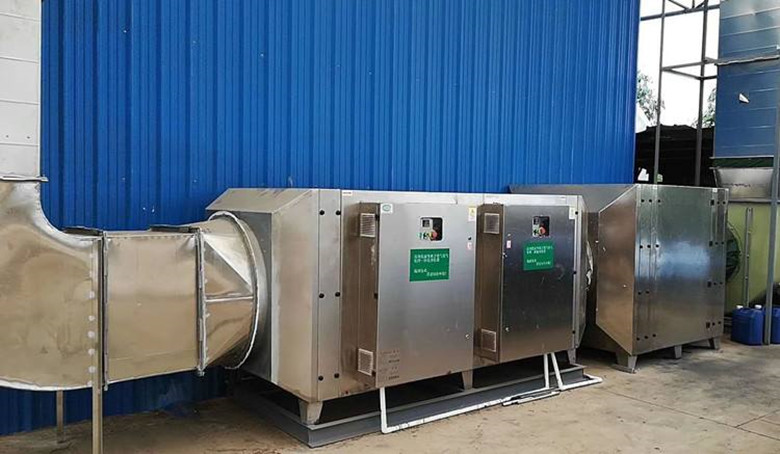 云南昭通電子廠(chǎng)廢氣治理工程案例